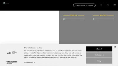 Screenshot of Museocinema.it