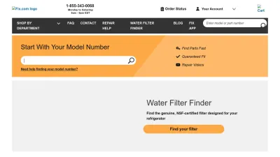 Screenshot of Fix.com