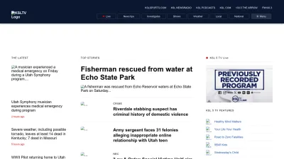 Screenshot of Ksltv.com