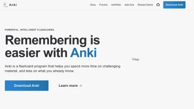 Screenshot preview of apps.ankiweb.net