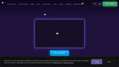 Screenshot of Skyweaver.net