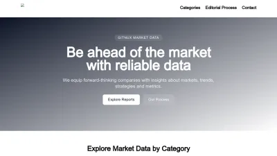 Screenshot of Gitnux.org