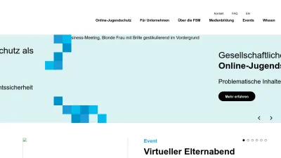 Screenshot preview of fsm.de