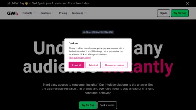 Screenshot preview of gwi.com
