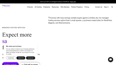 Screenshot preview of nexcess.net