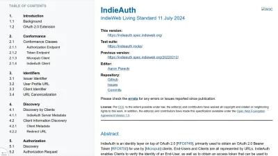 Screenshot of Indieauth.spec.indieweb.org