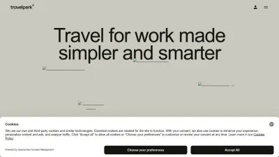 Screenshot of Travelperk.com