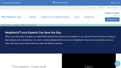 Screenshot of Neighborly.com