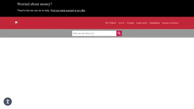 Screenshot of Telford.gov.uk