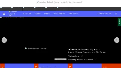 Screenshot of Hallmarkchannel.com