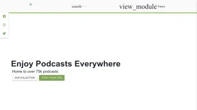 Screenshot of Directory.libsyn.com