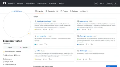 Screenshot of Blueimp.github.io
