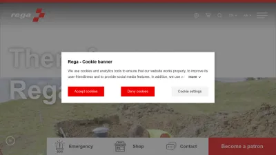 Screenshot preview of rega.ch