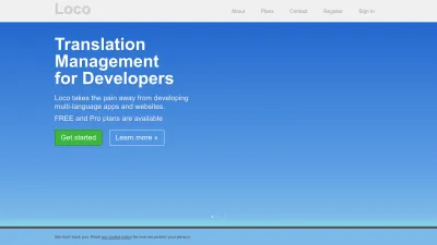 Screenshot of Localise.biz