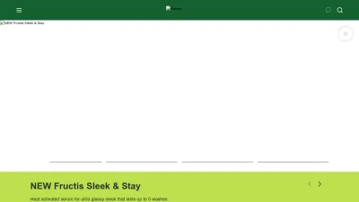 Screenshot of Garnierusa.com