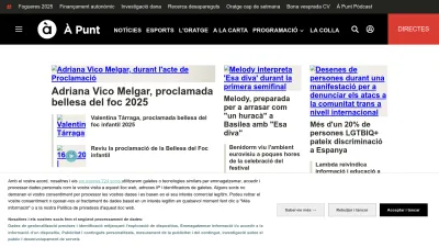 Screenshot of Apuntmedia.es