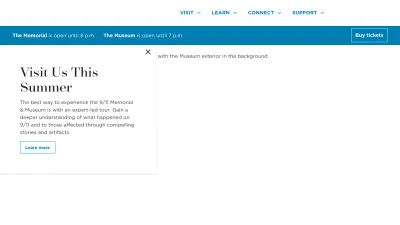 Screenshot preview of 911memorial.org