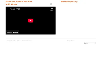 Screenshot of Globalratings.com