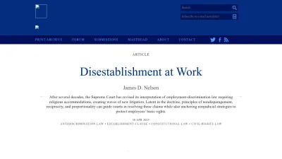 Screenshot preview of yalelawjournal.org