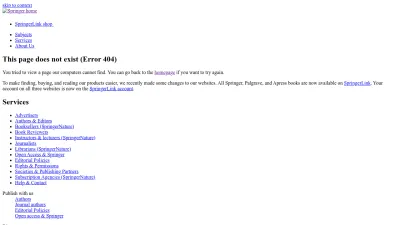 Screenshot of Springeronline.com