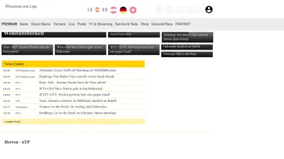 Screenshot of Tennisnet.com