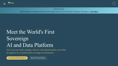 Screenshot preview of enterprisedb.com