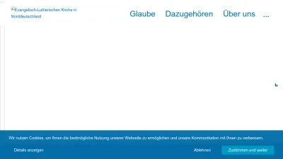 Screenshot of Nordkirche.de