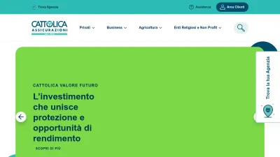 Screenshot of Cattolica.it