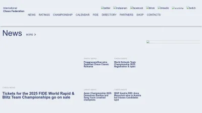 Screenshot of Fide.com