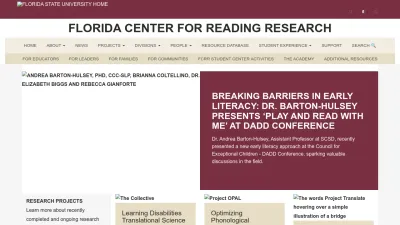 Screenshot of Fcrr.org