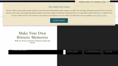 Screenshot of Historichotels.org