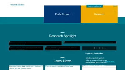 Screenshot of Maynoothuniversity.ie