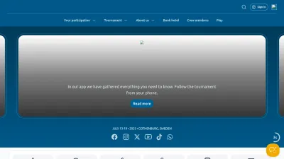 Screenshot of Gothiacup.se