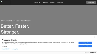 Screenshot preview of rethinkrobotics.com