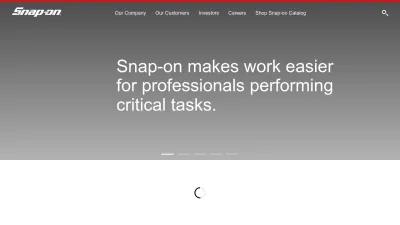 Screenshot preview of snapon.com