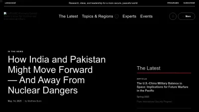 Screenshot of Belfercenter.org