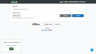 Screenshot of Ej.uz