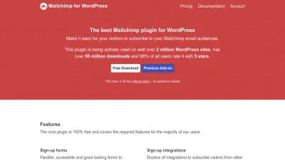 Screenshot of Mc4wp.com