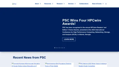 Screenshot of Psc.edu