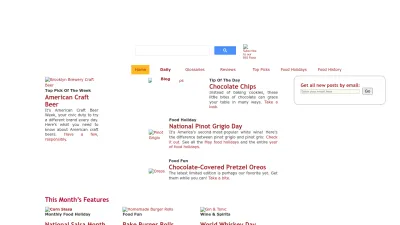 Screenshot of Thenibble.com