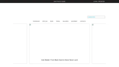 Screenshot of Divephotoguide.com