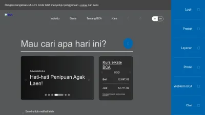 Screenshot preview of bca.co.id