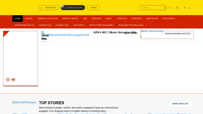 Screenshot of Ecr.co.za