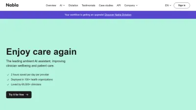 Screenshot of Nabla.com