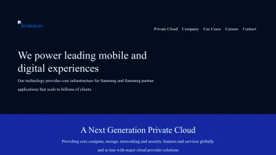 Screenshot of Joyent.com