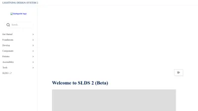 Screenshot preview of lightningdesignsystem.com