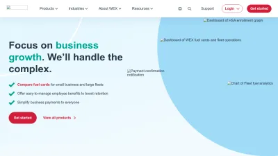 Screenshot preview of wexinc.com