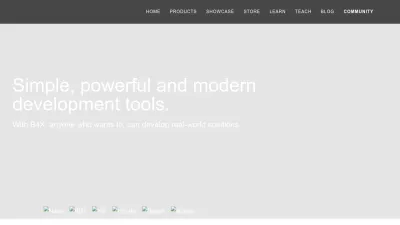 Screenshot of B4x.com