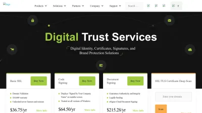 Screenshot of Ssl.com