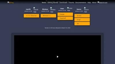 Screenshot of Bzflag.org